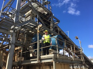  MSF Sugar’s Tableland Mill Manager, Pat Ryan, surveys the Mill one last time as he announces his retirement from the sugar industry. 